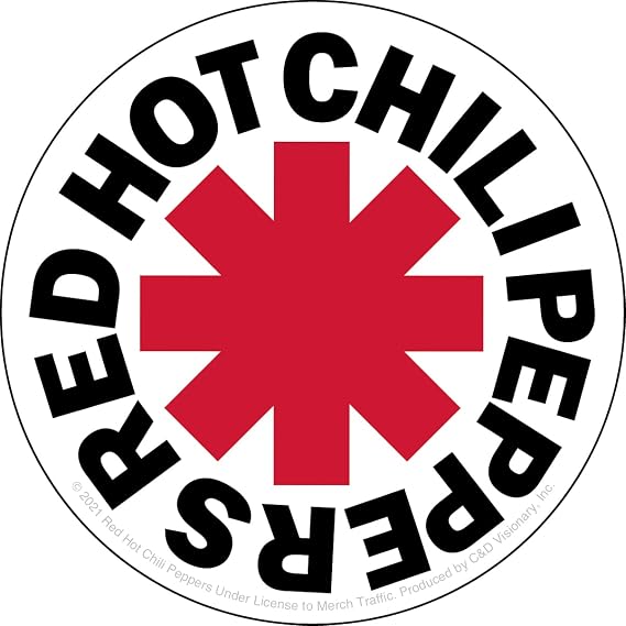 Red Hot Chili Peppers Logo Sticker