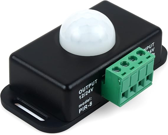 RGBZONE DC12V 24V PIR Sensor LED Switch Motion Function Cotroller | for 5050 3528 5630 Flexible LED Strips Light