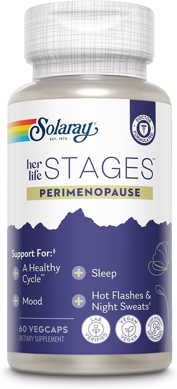 SOLARAY Perimenopause her Life Stages, 60 VegCaps