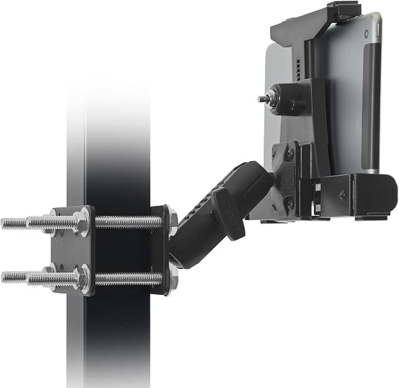 iBOLT Dock'n Lock Bizmount Tablet Pillar Mount 7-10" Locking for Forklifts