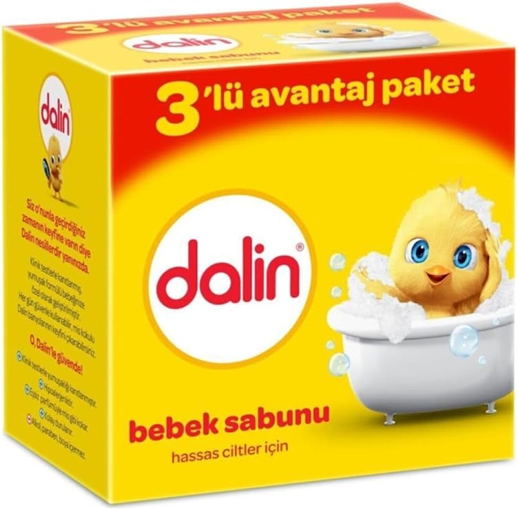 Dalin 3'lü Paket Katı Sabun (3 x 100gr)