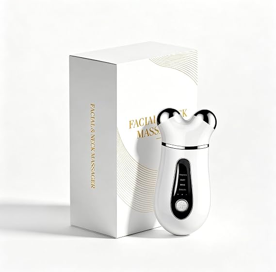 Microcurrent Face Device, USB Micro Current Faci-al Shaping Tool for Facial Wrinkle Removal and Anti-Aging,Mini Microcurrent Face Lift Device for Face Lifting and Facial Sculpting (White)