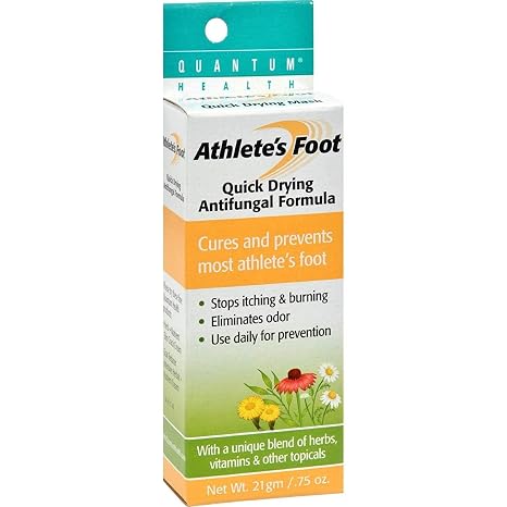 Quantum Derma Athletes Foot Cure Mask, 21 Gram - 3 per case.