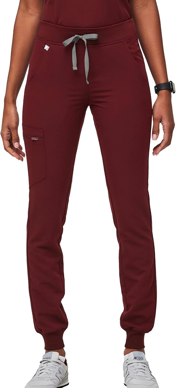 FIGS Womens Burgundy ZamoraTM