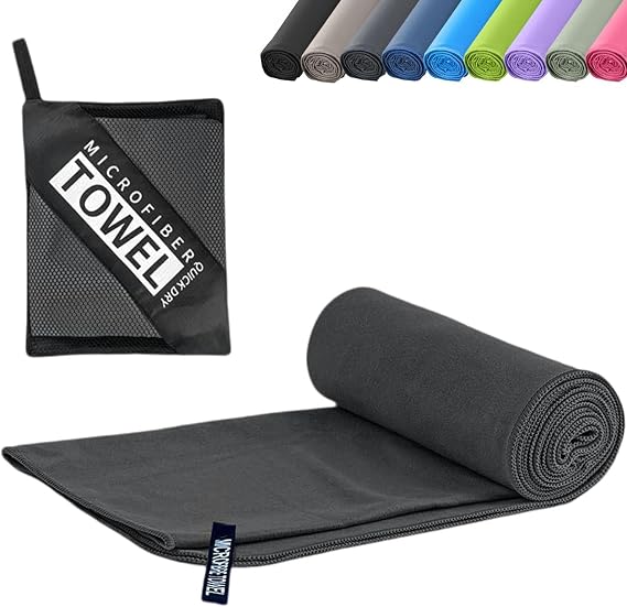 Microfibre Towel - Quick dry Lightweight Absorbent Travel Towel
