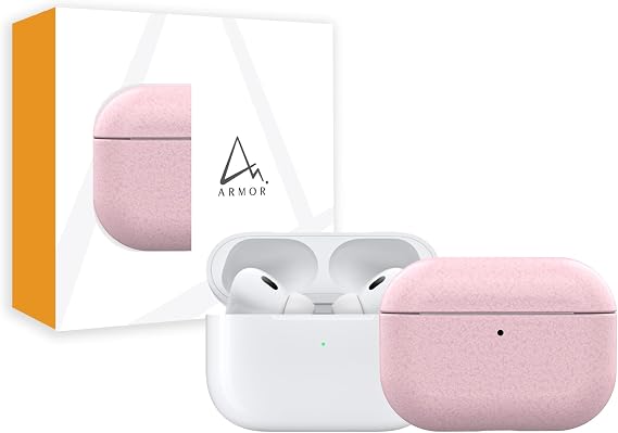 ARMOR Leather Case for AirPods Pro (Ballet Pink)