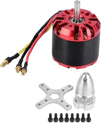 Asixx Brushless Motor, 560KV 1760W Sensorless Motor with Hall Element Propeller and Excellent Heat Dissipation for Electric Scooter Aeromodelling