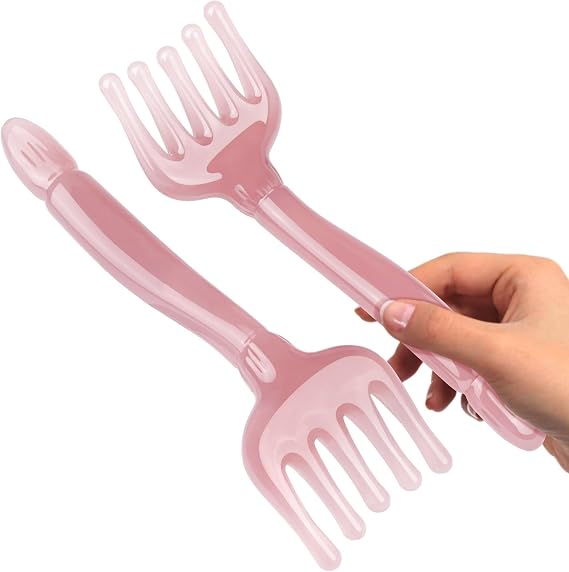 gemshan 2Pcs Head Scalp Massager Tool Manual Hair Scalp Massager Gua Sha Comb for Scalp, Portable Resin Stress Relief Deep Relaxation Gift Father's Day and Mother's Day Gifts