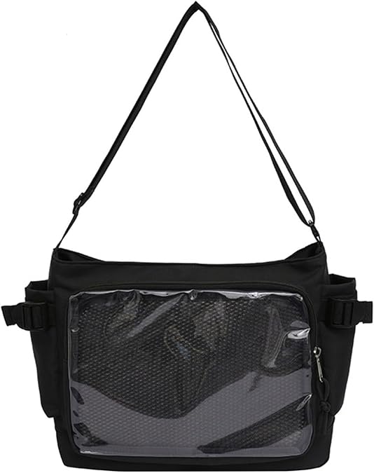 Transparent School Bag Crossbody Bags Shoulder Purse Campus Satchel For Students And Adults Who Love Anime Culture Clear JK Ita Bag