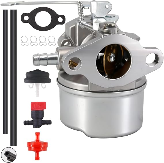 632552 Carburetor for Tecumseh 640086A 640092A 640311 - Tecumseh HSK600 Carburetor - 632560A 632560 632641 640086 640098A HSK600 HSK635 TH098SA 3HP 2 Cycle Engine (632552)