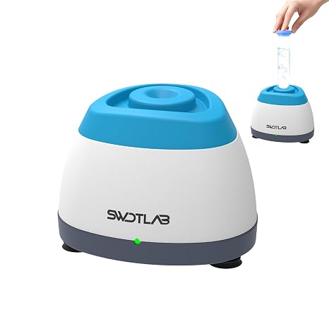 Mini Vortex Mixer with Touch Function for Lab Nail Polish (Blue)