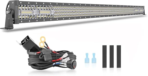 52" Light Bar + Wiring Harness Kit