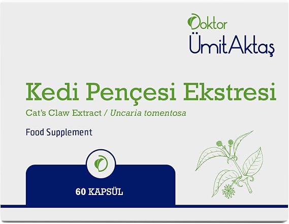 Dr. Ümit Aktaş Cat Claw Extract 60 Capsules