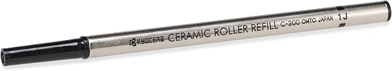Kyocera Ink Water-Based Ceramic Pen Refill, 0.5mm, Black (C-300)
