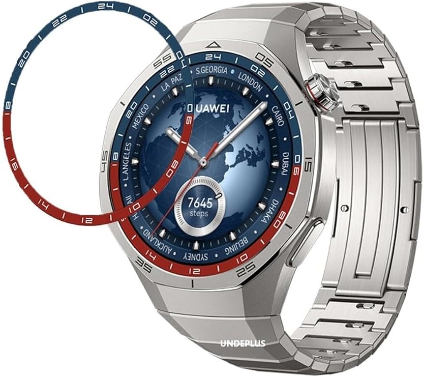 CONSTRAIN - Huawei ile uyumlu Watch GT 5 Pro 46mm Full Ekran Nano Saat Koruyucu (41mm/42mm Değildir) - Siyah