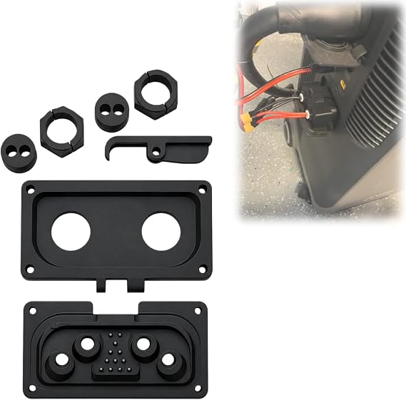 Auxiliary Battery Expansion Adapter Compatible with Anker Solix F3800