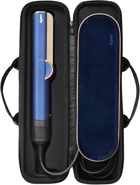 Carry Bag Compatible with Dyson Airstrait Hair Straightener, Upgrade Capacity Hardshell EVA Bag, Storage Bag, Travel Case