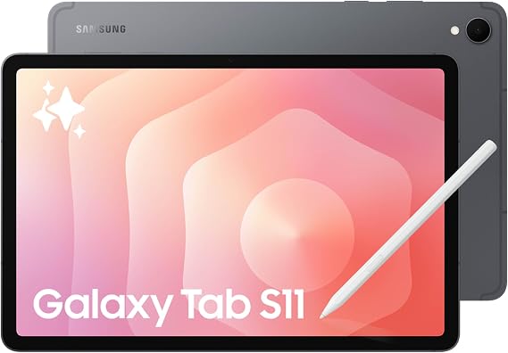 Samsung Galaxy Tab S11 256GB WiFi Android Tablet, Galaxy AI, IP68, Gray