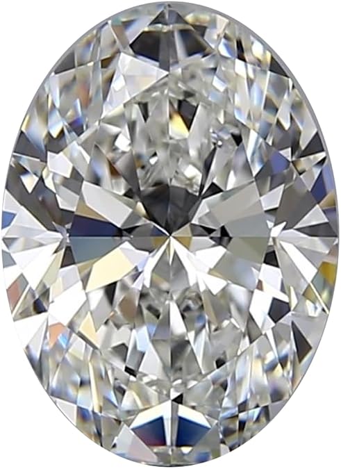 Roy Rose Jewelry 3 Carat VS1 D Clarity/Color - Oval Lab Grown Loose Diamond With IGI Certification