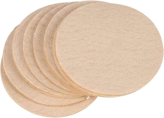 No.6 Coffee Filter Moka Pot Filter Paper, 100 Pcs