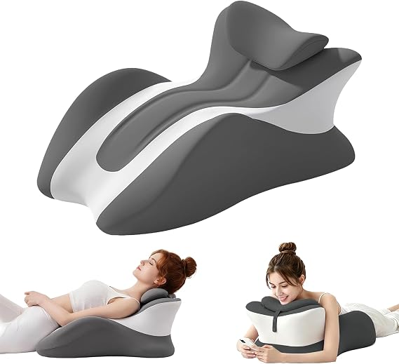 Memory Foam Wedge Pillow, 27 Sweet Spot Pillow for Intimacy- Dual