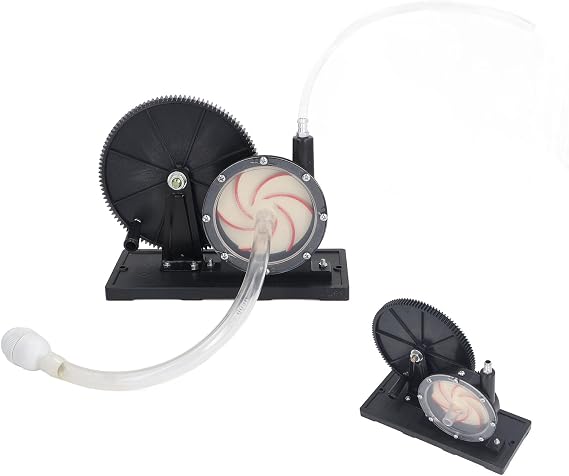 Centrifugal Pump Model Gear Type Physics Experiment Demonstration PVC Centrifugal Pump Teaching Model with Transparent Cover Plate and High Performance PVC Construction