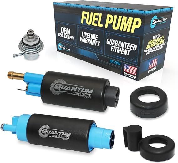 QFS Dual Fuel Pump Kit w/Regulator for Mercury Marine 880596T55 880596T58