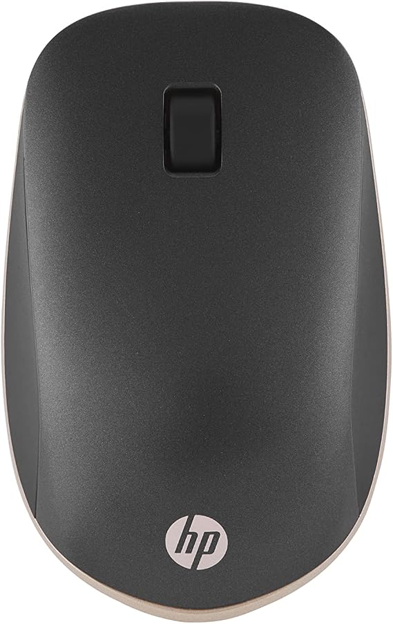 HP 410 Slim Bluetooth Mouse - Bluetooth 5.0, Swift Pair, Blue optical sensor, adjustable up to 1600 DPI tracking, Portable, sleek for Wins PC, Laptop, Notebook, Mac, Work with Chromebook (4M0X5AA#ABL)