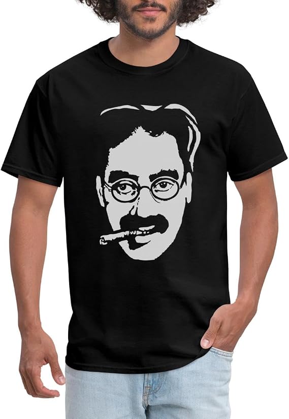 Spreadshirt Groucho Marx Portrait Men's T-Shirt