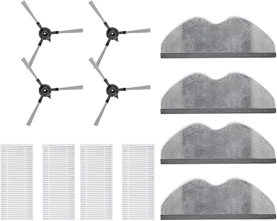Compatible for Xiaomi E5 C108 Robot Vacuum Cleaner Parts Accessories Side Brush Mop Cloth Filter Replacement Parts