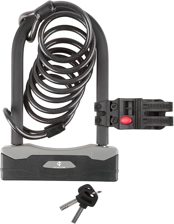 M-Wave U-Lock and Looped Cable Assortment