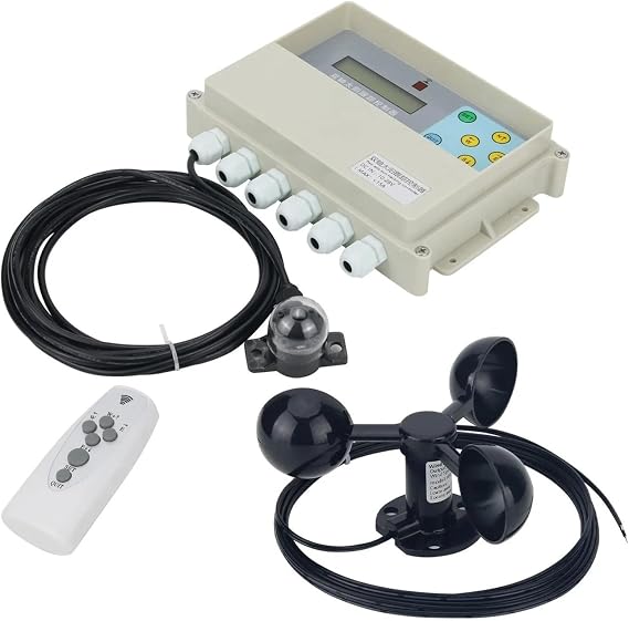 Dual Axis Solar Tracker Controller Sun Automatic Tracking Controller System Two-Degree-of-Freedom Platform Tracking(with Control Sensor)