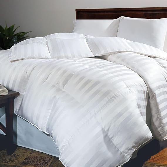 Hotel Grand 500 Thread Count White Goose Down Comforter King
