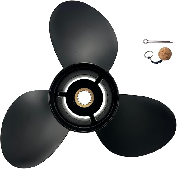 13.5x15 13.25x17 Boat Propeller for TOHATSU 60-140 HP Aluminum Alloy