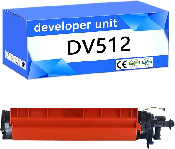 for Konica Minolta DV512 DV-512 DV512K DV512C/M/Y Developer Unit, Compatible for Bizhub C224 C224e C284 C284e C364 C364e C7822 C7822e C7828 C7828e C454 C454e C554 C5 Cyan