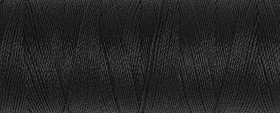 Guetermann Maraflex Thread 150 m, Black, Polyester, One Size