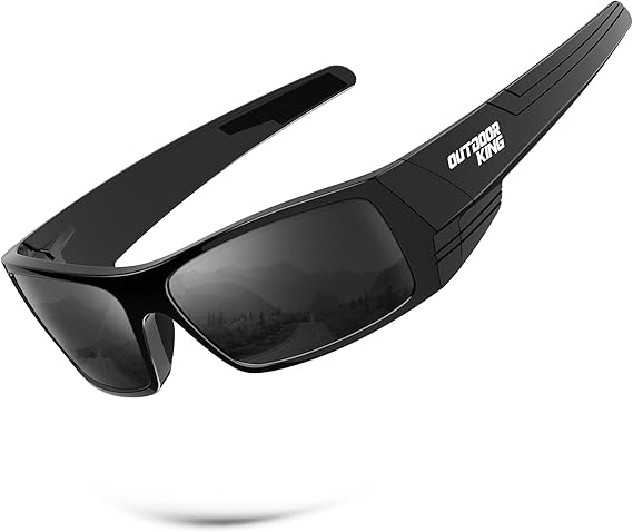 Polarized Sport Sunglasses-for-Men Sun-Glasses: Mens Wrap Sunglasses for Fishing Cycling Running UV400 Protection