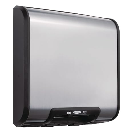 Bobrick B-7128 115V QuietDry, TrimDry ADA Surface-Mounted Automatic Heated Hand Dryer, 115 V