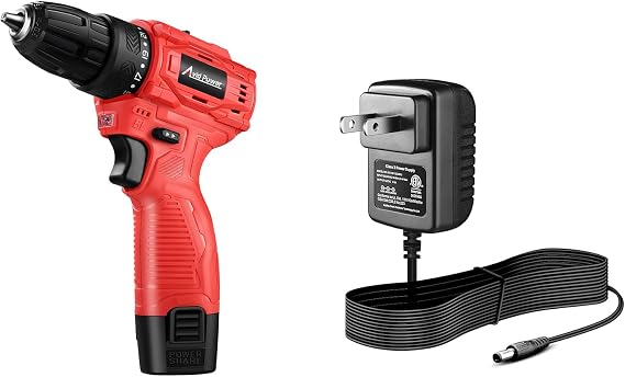 AVID POWER 12V Brushless Power Drill Set, 2-Speed Control & 25+1 Position, bundle with 12V Charger