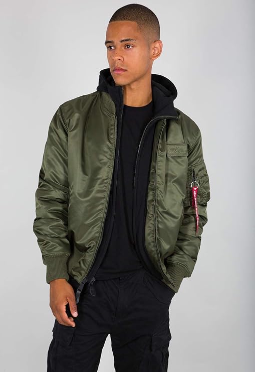 Alpha Industries Men's Alpha Industries Ma-1 D-tec Bomber Jacket for Men Bomber Jacket (pack of 1)