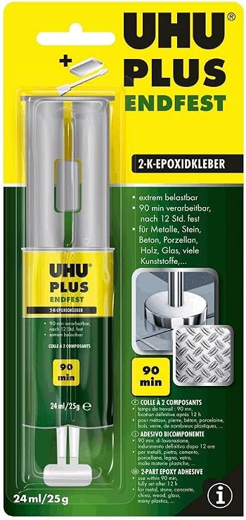 UHU PLUS endfest Doppelkammerspritze 25g