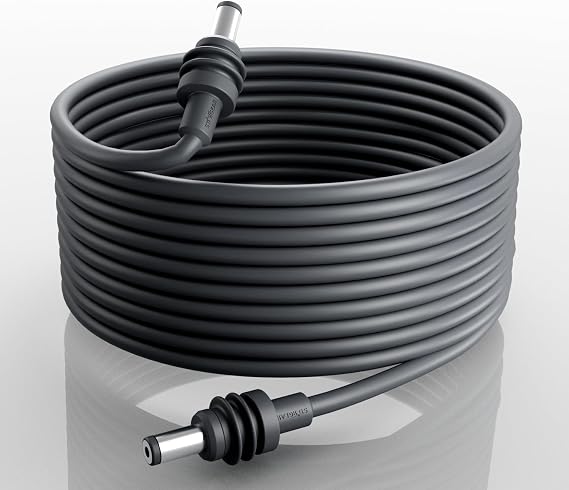 Starlink Mini Cable 32.8FT, 20AWG Replacement Starlink DC Power Cable Starlink Mini Accessories, Starlink Power Cord Outdoor