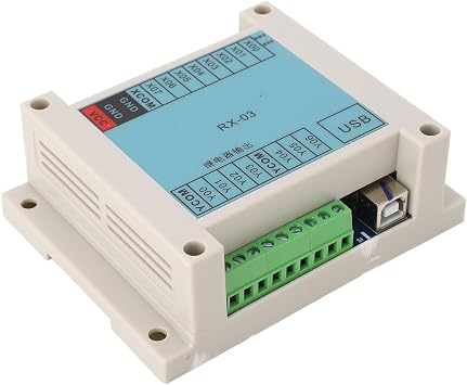 Brilluxa PLC Control Board, Programmable Logic Controller, Industrial Control Board, 8 Input 7 Output Controller, Automation Control System 12-24V
