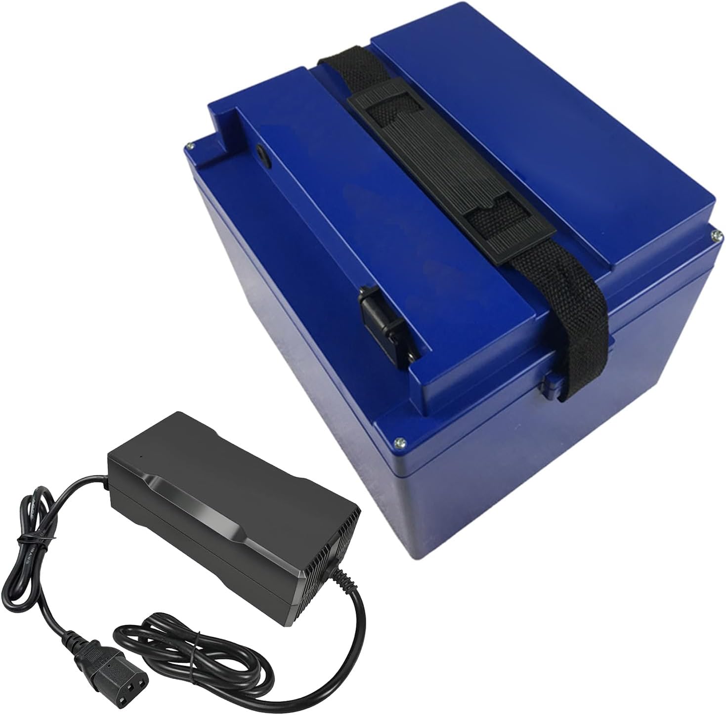 60 Volt Ebike Battery 48V 20Ah 32Ah 40Ah Lithium Battery 72V 20Ah 28Ah Electric Bike Battery 60V 32Ah for 250W - 2000W Motors with Charger and Handle,48v20ah 155mm