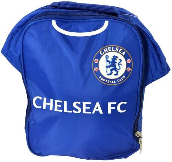 Chelsea FC Official Soccer Kit Lunch Bag (One Size) (Blue/White)