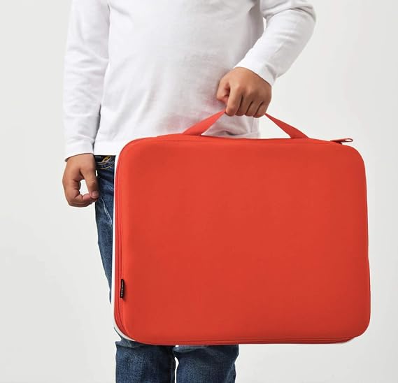 IKEA MALA Portable Drawing case, red 13 3/4 x 10 5/8 ", Red, Modern