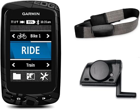 Garmin Edge 810 Touchscreen GPS Bike Computer with Heart Rate Monitor and Speed/Cadence Sensor