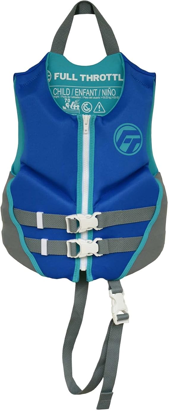 Full Throttle Child's Rapid Dry USCG Approved Life Jacket