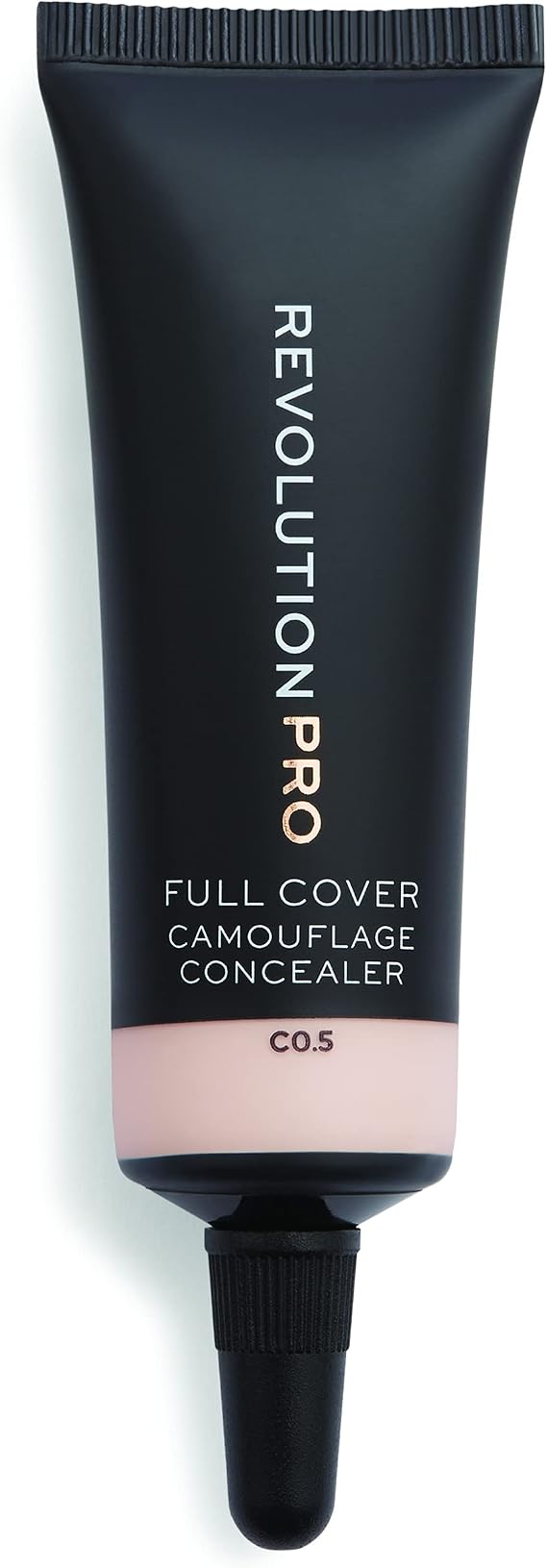 Revolution Beauty London Pro, Full Cover Camouflage, Concealer, C0.5, 8.5g
