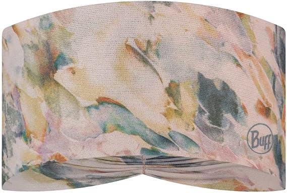 BUFF®| Headband CoolNet UV® Ellipse Man Women Adult Comfortable, UPF50 Protection, Sports, Stretch, Recycled Material, Quality, Temperature Regulator, One size, Pink